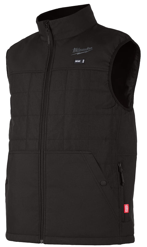 Milwaukee M12 Series 305B-21L Vest Kit, L, Men's, Fits to Chest Size: 42 to 44 in, Polyester, Black