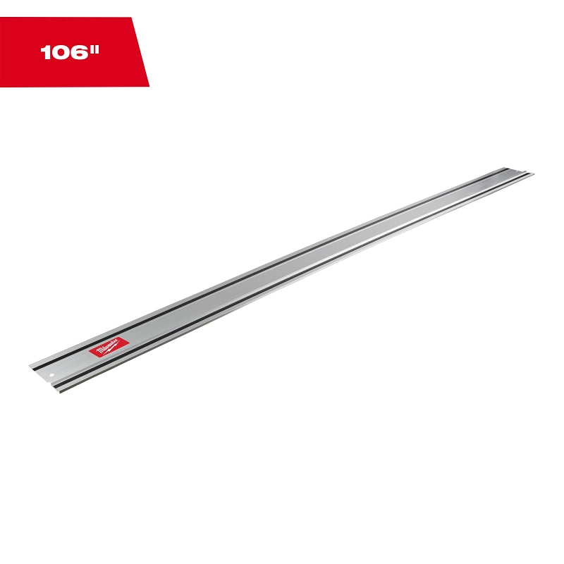 Milwaukee 48-08-0572 Guide Rail, 106 in L, Aluminum