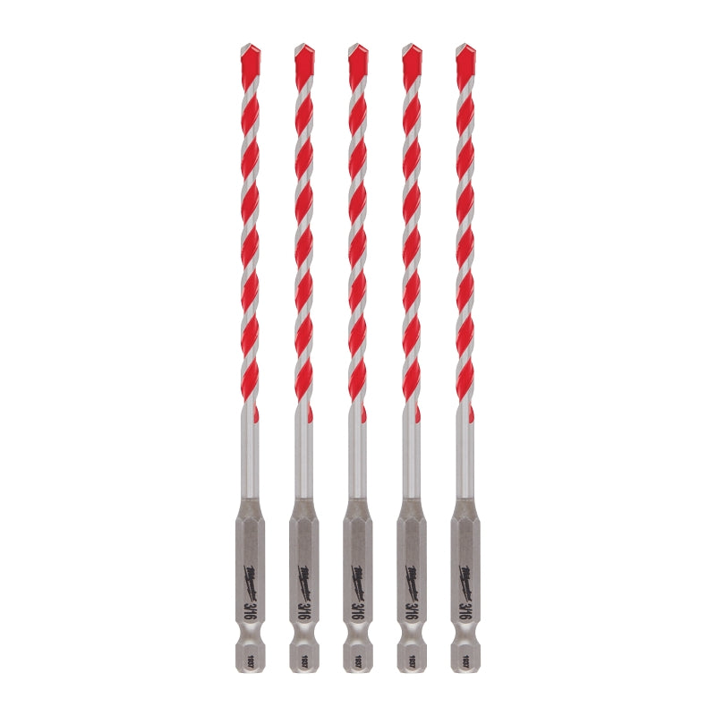 BIT DRILL HAMMER 3/16X4X6IN, Pack of 3