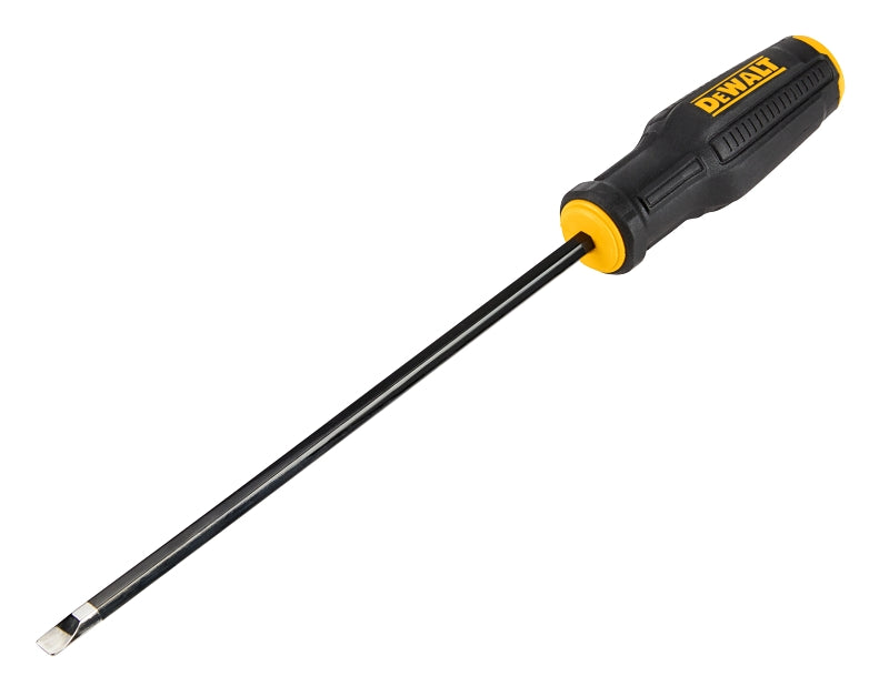 DEWALT DWHT65006 Screwdriver, 1/4 in Drive, Slotted Drive, 12.35 in OAL, 8 in L Shank, Bi-Material Handle