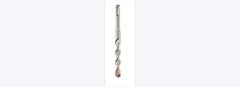 Milwaukee M2 48-20-7473 Drill Bit, 1/2 in Dia, 10 in OAL, Spiral Flute, 4-Flute, 25/64 in Dia Shank, SDS Shank