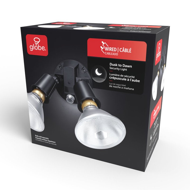 globe 17000083 Dusk-to-Dawn Swivel Arm Security Light