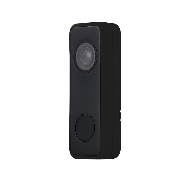 Heath Zenith 18000149 Pushbutton Doorbell, Wireless, Rectangular, Black