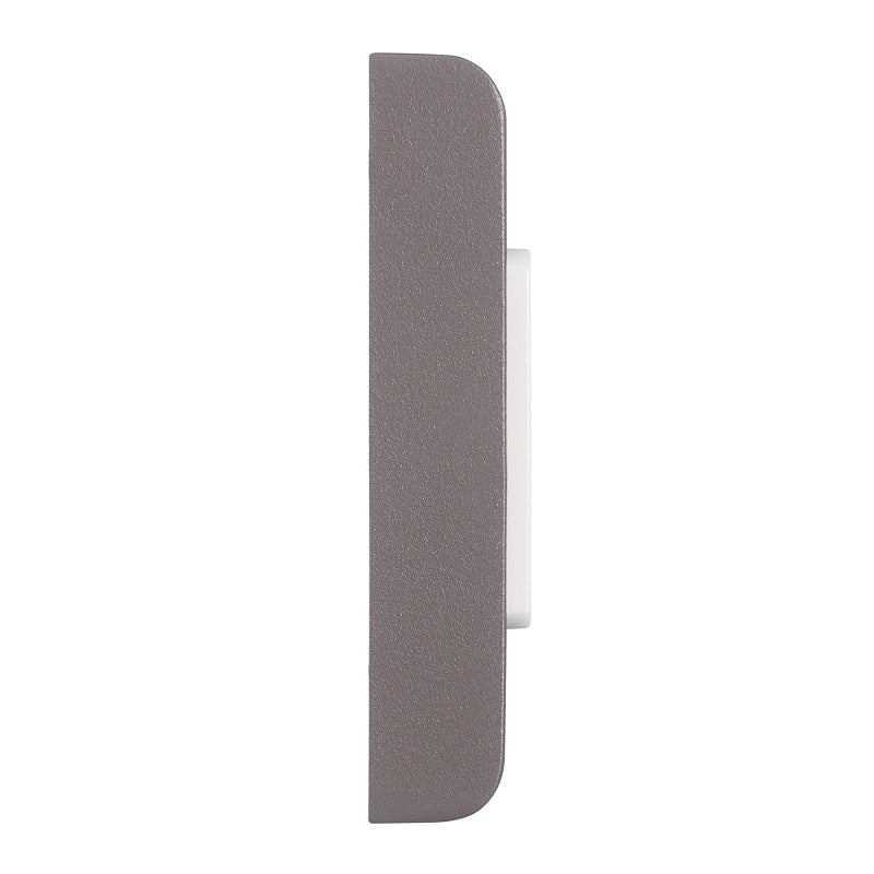 Heath Zenith 18000218 Doorbell Pushbutton, Wired, Metal, Brown, Lighted