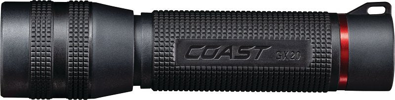 Coast GX20 Series 30909 Rechargeable Flashlight, AAA Battery, Zithion-X Battery, LED Lamp
