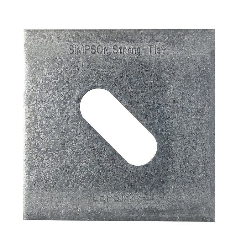 Simpson Strong-Tie LBPS Series LBPS 1/2 Bearing Plate, Steel, Pack of 50