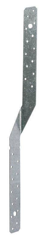 Simpson Strong-Tie LTS LTS18 Light Twist Strap, 18 in L, Steel, Galvanized/Zinc, Pack of 100
