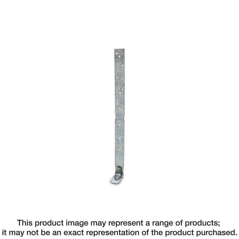 Simpson Strong-Tie META META16 Truss Anchor, 12 in L, Steel, Zinc Galvanized, Pack of 100