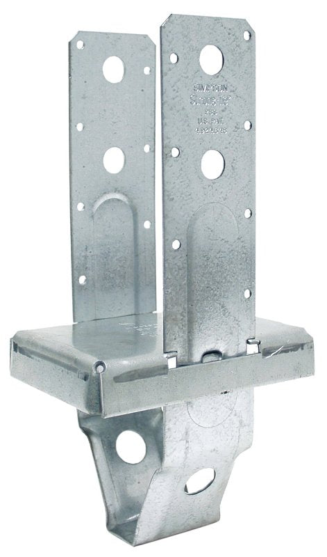 Simpson Strong-Tie PBS PBS46 Post Base, 4 x 6 in Post, 12 ga Gauge, Steel, Galvanized/Zinc, Pack of 5
