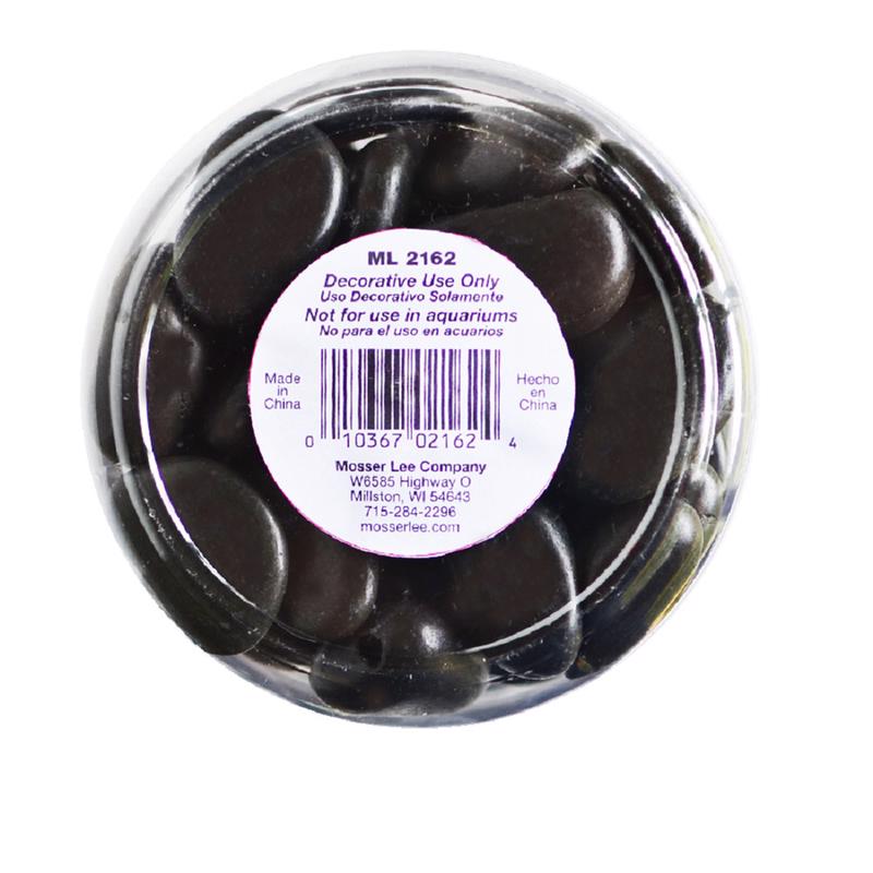 Mosser Lee Black River Stone Vase Filler 5 lb