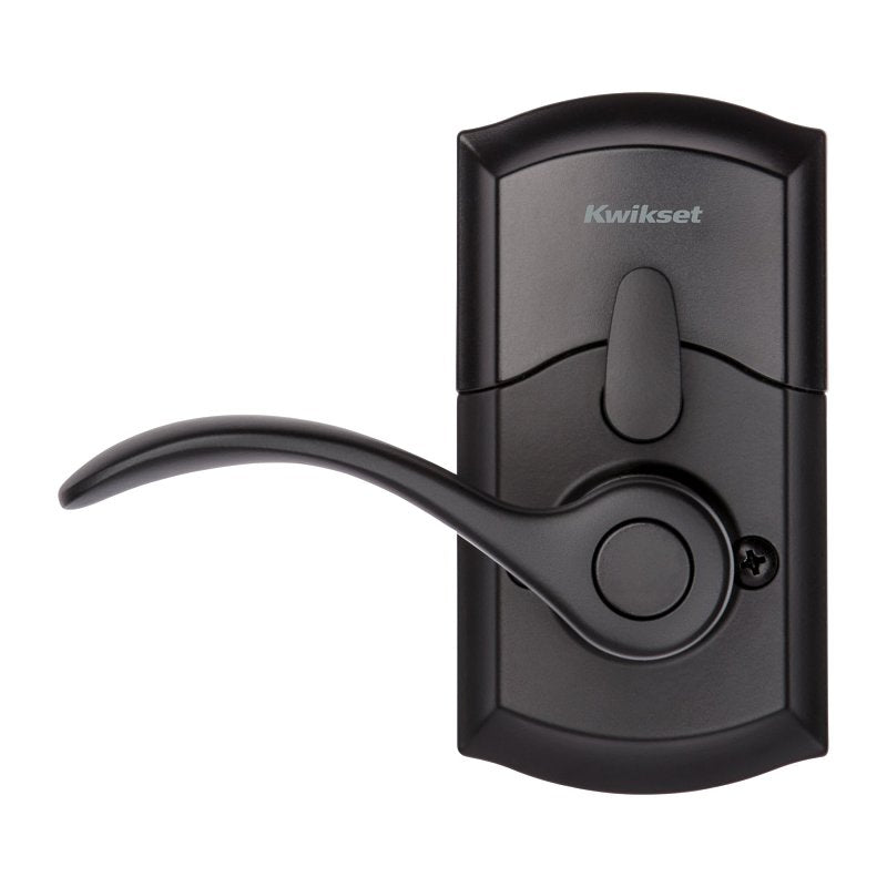 Kwikset Pembroke Series 955PML 514 SmartCode Electronic Lock, Matte Black, Commercial, 2 Grade, Metal, Lever Handle, Yes