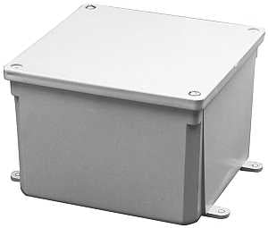 Carlon E987NR Molded Junction Box, PVC
