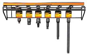 DEWALT DWMT74216 Series Socket Set, Specifications: 1/2 in Drive Size, Includes: (2) 1/2 x 3/4 in Increasing Adapter