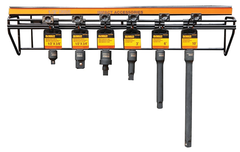 DEWALT DWMT74216 Series Socket Set, Specifications: 1/2 in Drive Size, Includes: (2) 1/2 x 3/4 in Increasing Adapter