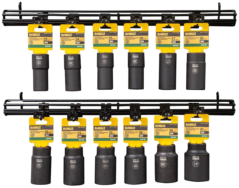 DEWALT DWMT80741 Series Socket Set, Specifications: 3/4 in Drive Size, Includes: 38mm and 41mm Deep Impact Sockets