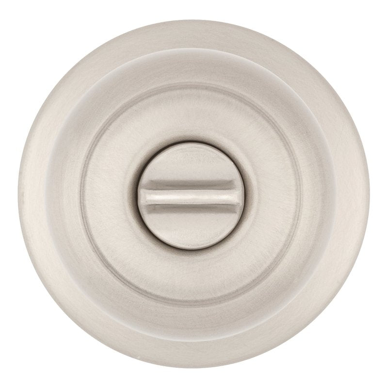 Kwikset 300CV 15 6AL RCS V1 Privacy Lockset, 2-5/8 in H x 2-5/8 in W Dimensions, Cove, Round Design
