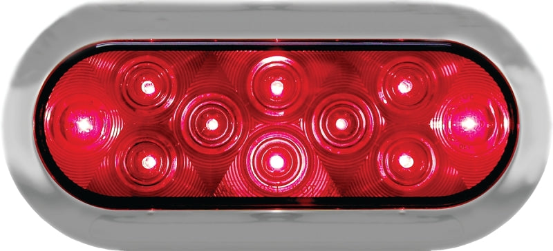 PM V423XR-4 LED Light, 12 V, 10-Lamp, LED Lamp, Red Lamp