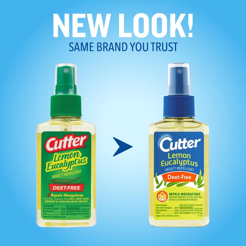 Cutter Insect Repellent Liquid For Mosquitoes 4 oz, Pack of 6