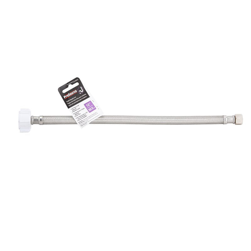 12IN TOILET SUPPLY LINE 3/8 FL