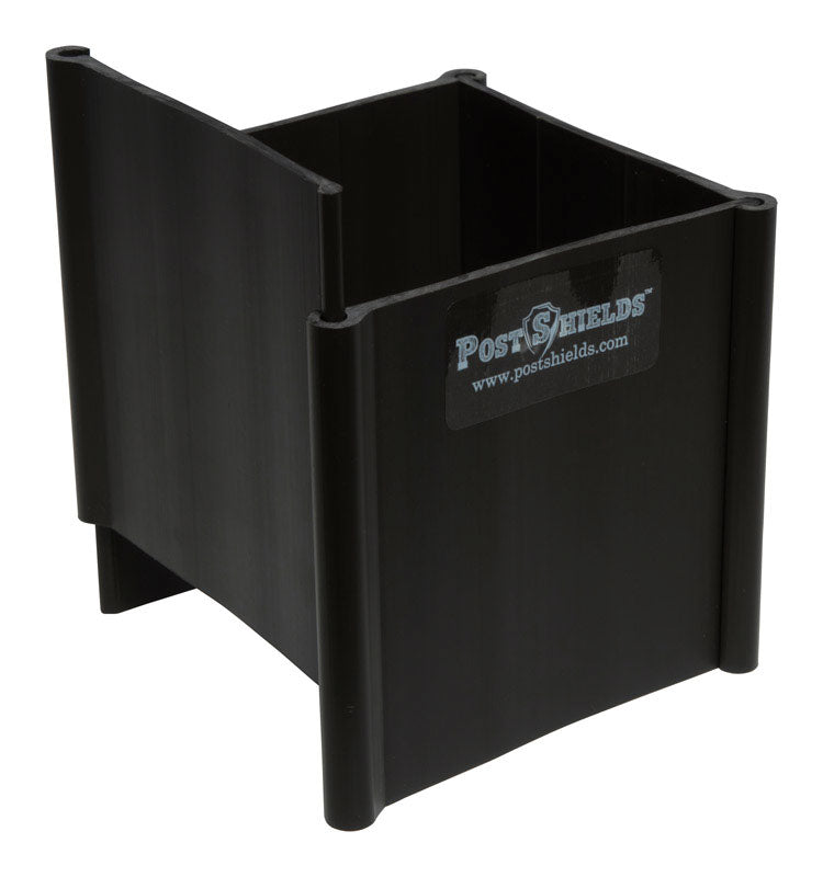 Post Shields Inc. 4 in. H X 4 in. W X 4 in. L Plastic Brown Fence Post Protection, Pack of 10