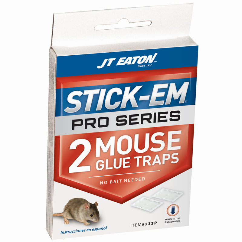 JT Eaton Stick-Em Pro Series Mini Glue Trap For Mice 2 pk, Pack of 24