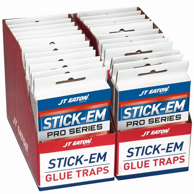 JT Eaton Stick-Em Pro Series Mini Glue Trap For Mice 2 pk, Pack of 24