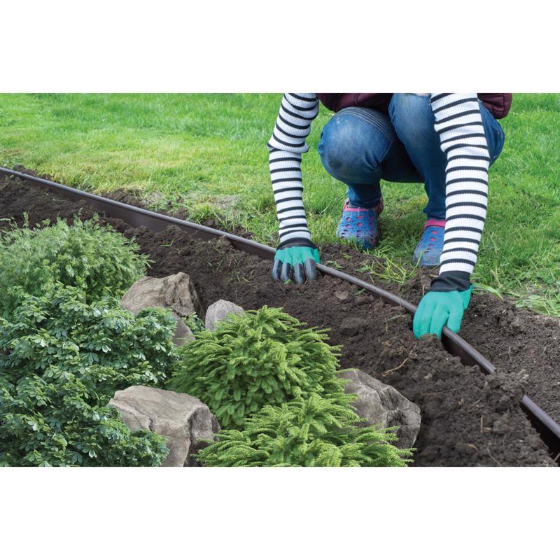 Master Mark Pro 20 ft. L X 5 in. H Plastic Black Lawn Edging
