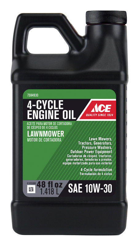 Ace 10W-30 4-Cycle Lawn Mower Motor Oil 48 oz 1 pk, Pack of 6