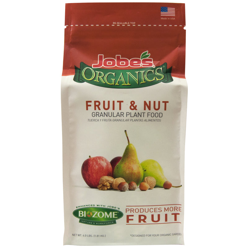 Jobe's Organics Organic Granules Fruit & Nut Plant Food 4 lb