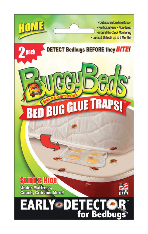 BuggyBeds Bed Bug Detector 2 pk, Pack of 10
