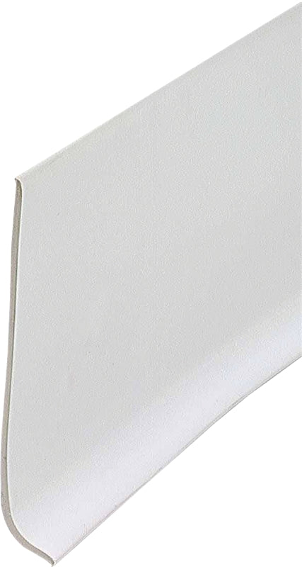 M-D 23944 Series Wall Base, 1/2 in Thick, White, 4 ft L, 4 in W, Vinyl, Pack of 18