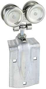 National Hardware N168-815 Box Rail Hanger, 4.51 in L x 8.48 in H Dimensions, Steel, Zinc