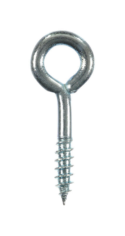 Ace 1/8 in. D X 1 in. L Zinc-Plated Steel Screw Eye 40 lb. cap. 10 pk, Pack of 5