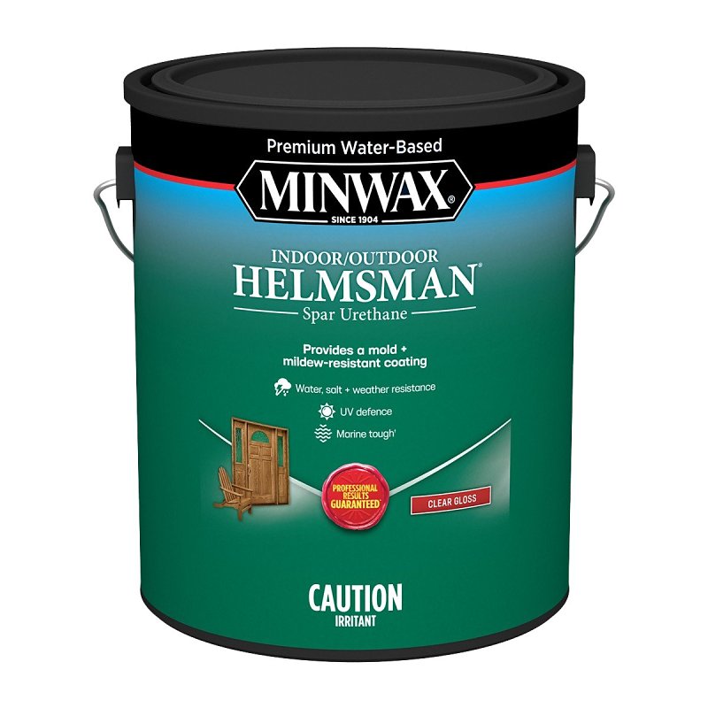 Minwax Helmsman CM4307004 Spar Urethane Varnish, Gloss, Clear, 3.78 L, Pack of 2