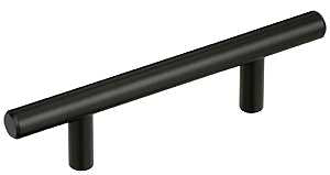 Amerock Bar Pulls Series BP40515BBR Cabinet Pull, 5-3/8 in L Handle, 1/2 in H Handle, 1-3/8 in Projection, 1/PK