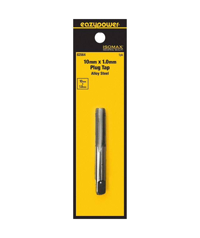 Isomax 82564 Tap, M10x1 Thread, Plug Chamfer