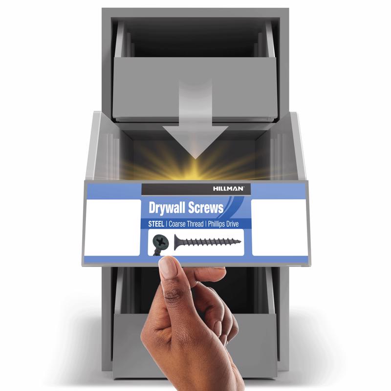 HILLMAN No. 8 in. X 2-1/2 in. L Phillips Coarse Drywall Screws 100 pk