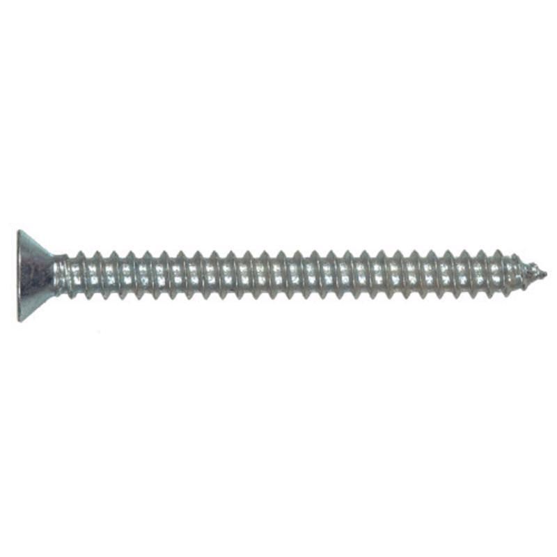 HILLMAN No. 8 X 2-1/2 in. L Phillips Flat Head Sheet Metal Screws 1 pk