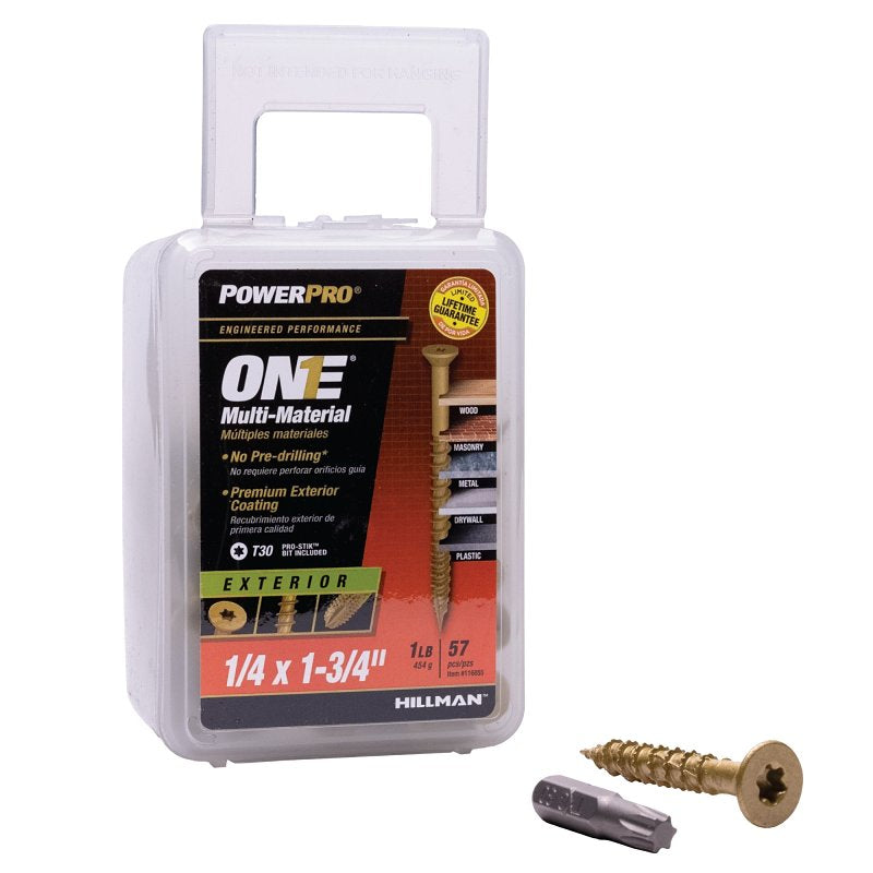 XBX-FH ONE SCR EXT 1/4X1-3/4 1