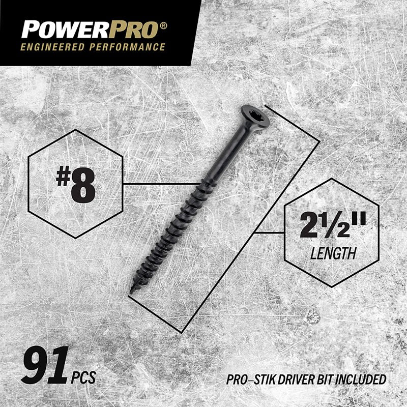 XBX-BLACK EXT ONE SCREW FLAT 8