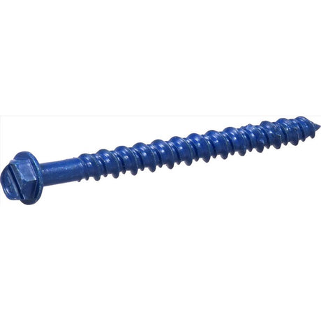 HILLMAN Tapper 3/16 in. D X 2.25 in. L Steel Hex Head Concrete Screw Anchor 100 pk