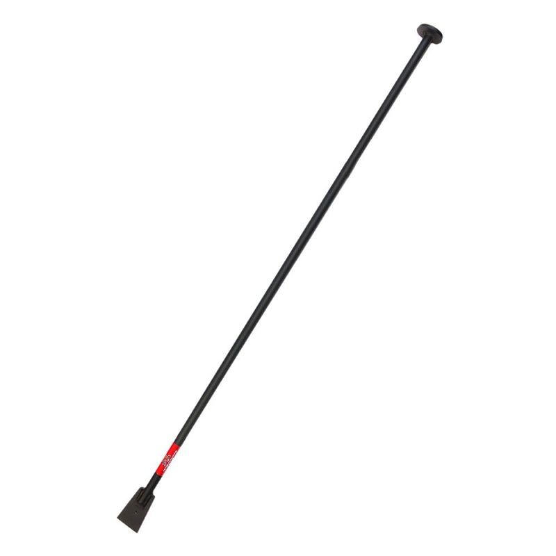 BULLY Tools 92539 Tamping and Digging Bar, Steel Blade, Steel Handle, 63-1/2 in L Handle