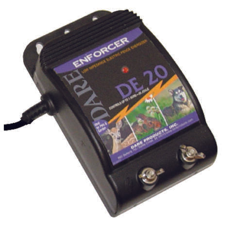 Dare 110 V Electric-Powered Fence Energizer Black