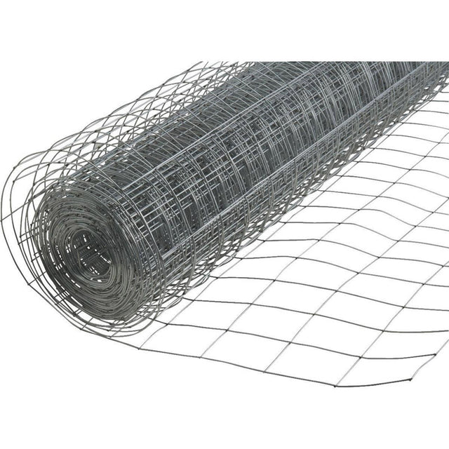 Garden Craft 36 in. H X 100 ft. L Steel Welded Wire Fence Gray