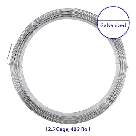 Ironridge 406 ft. L Galvanized Steel 12.5 Ga. Wire