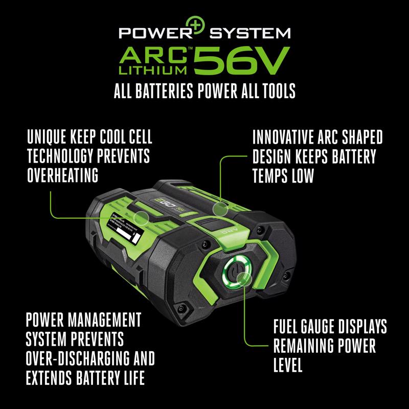 EGO 56V Power+ BA1400T 2.5 Ah Lithium-Ion Battery 1 pc