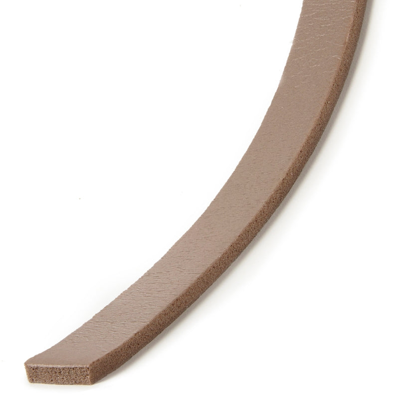 Frost King V449BH Weatherseal Tape, 3/4 in W, 17 ft L, 3/16 in Thick, Vinyl Foam, Brown