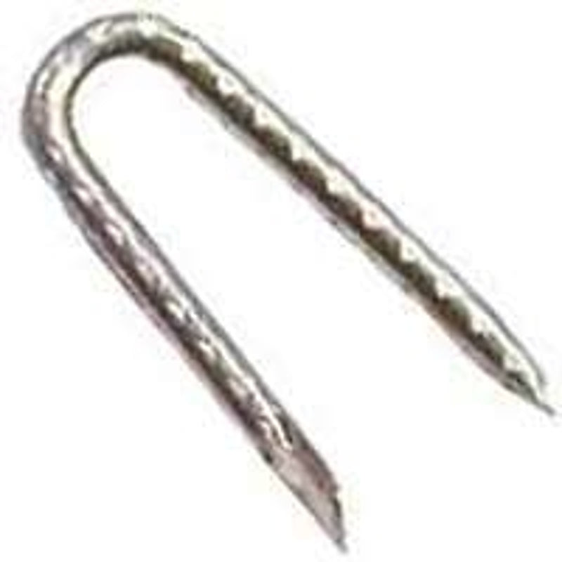ProFIT 0050098 Fence Staple, 1-1/2 in L, Galvanized, 1/4 in W Crown, 9, Steel