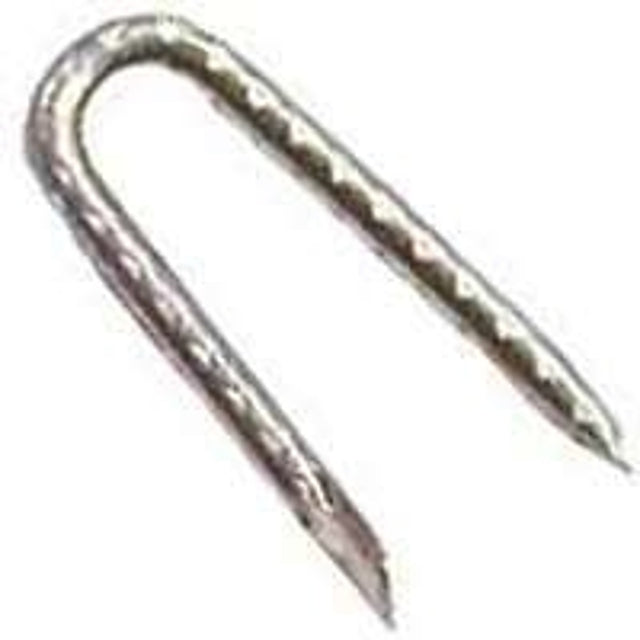 ProFIT 0050098 Fence Staple, 1-1/2 in L, Galvanized, 1/4 in W Crown, 9, Steel