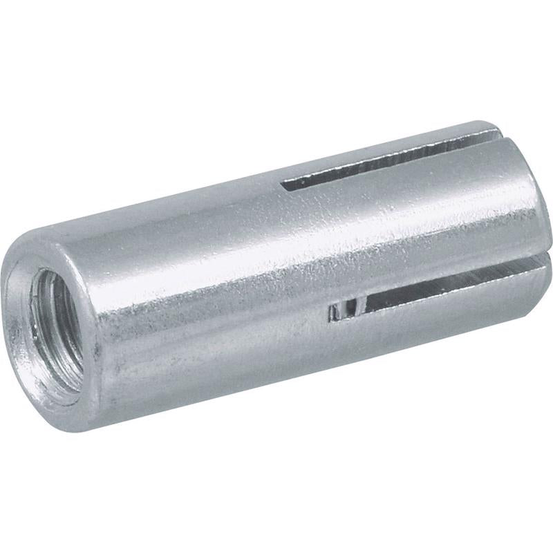 HILLMAN 1/4 in. D X 1 in. L Steel Round Head Drop-In Anchors 100 pk